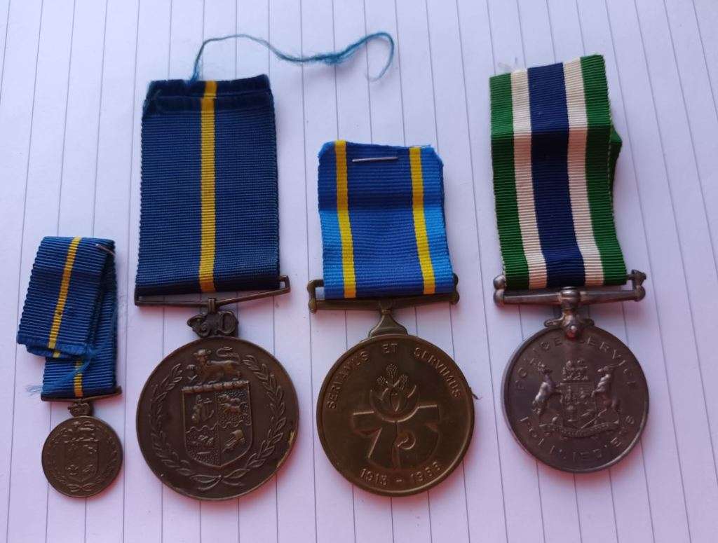 Other Medals SAP Police medals (An assortment not medal group) for